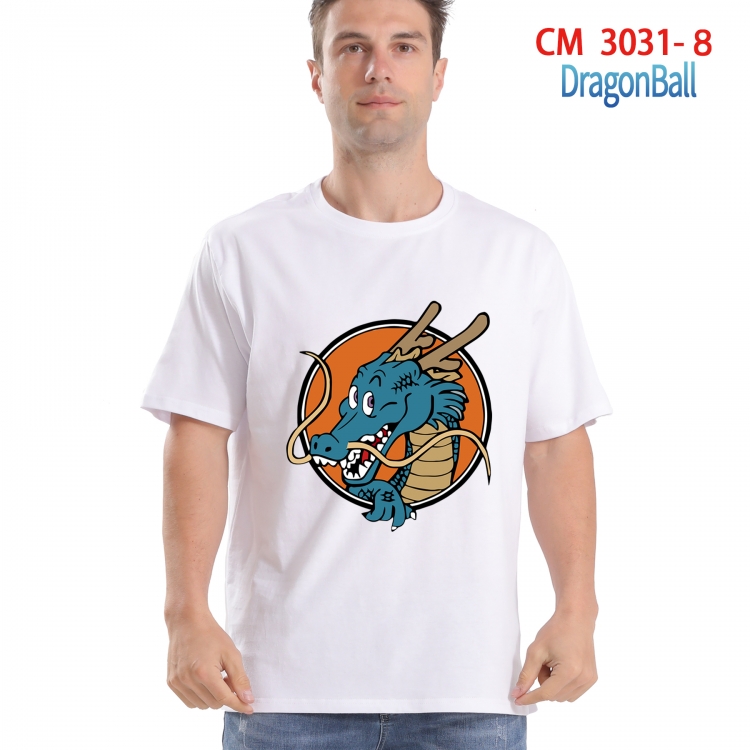 DRAGON BALL Printed short-sleeved cotton T-shirt from S to 4XL CM-3031-8