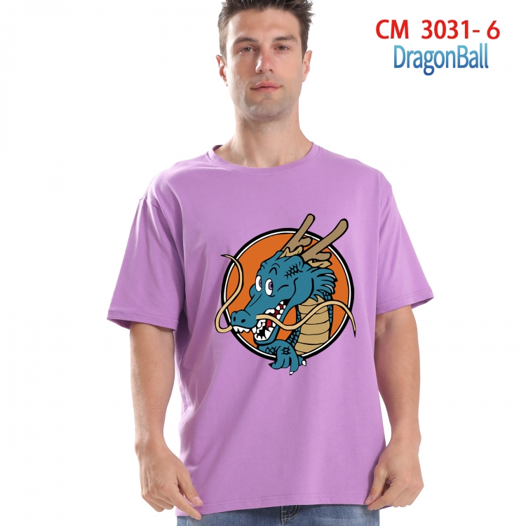 DRAGON BALL Printed short-sleeved cotton T-shirt from S to 4XL  CM-3031-6