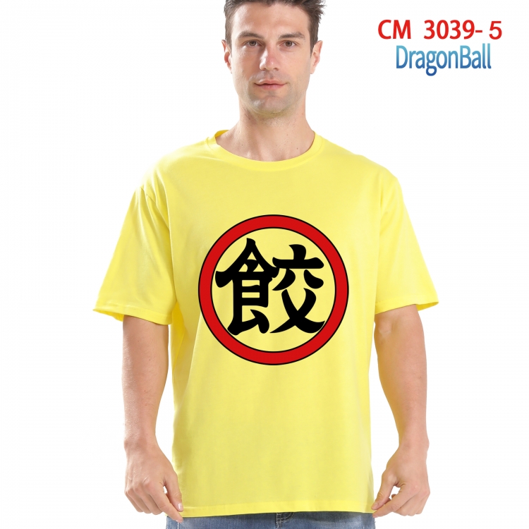 DRAGON BALL Printed short-sleeved cotton T-shirt from S to 4XL  CM-3039-5