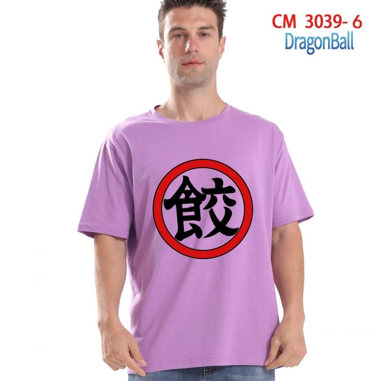 DRAGON BALL Printed short-sleeved cotton T-shirt from S to 4XL CM-3039-6