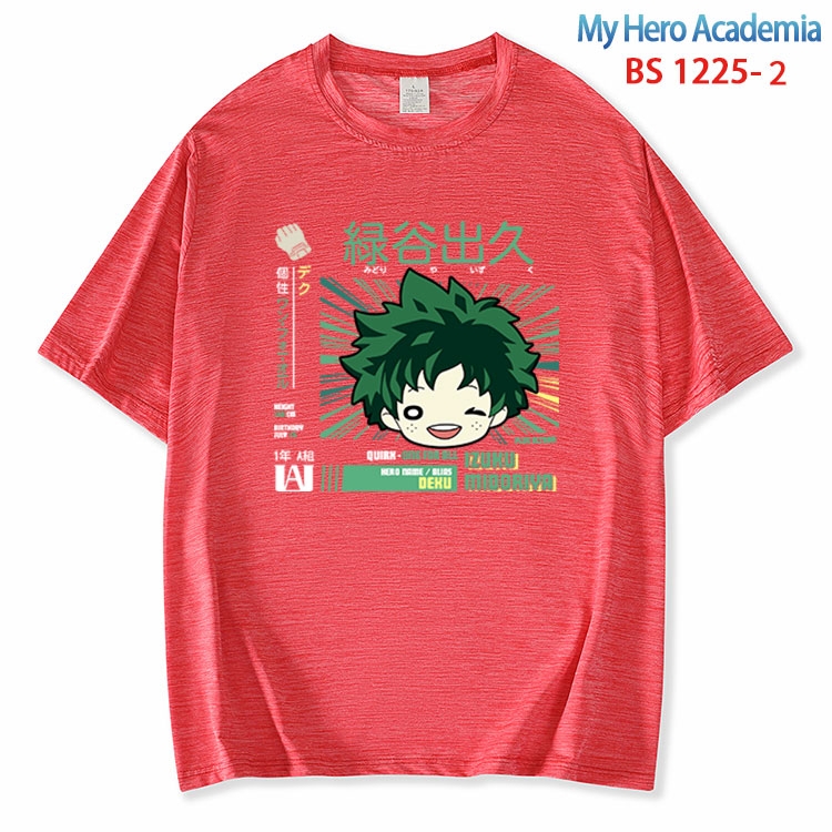 My Hero Academia ice silk cotton loose and comfortable T-shirt from XS to 5XL BS 1225 2