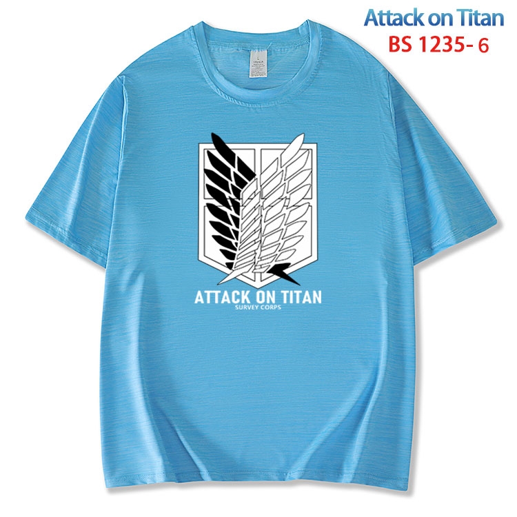 Shingeki no Kyojin ice silk cotton loose and comfortable T-shirt from XS to 5XL BS 1235 6