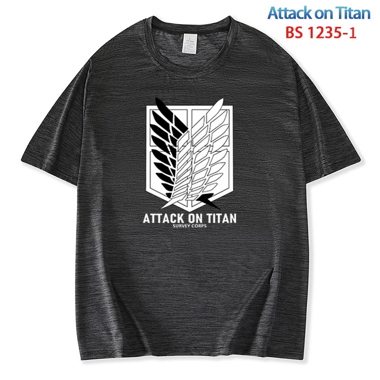Shingeki no Kyojin ice silk cotton loose and comfortable T-shirt from XS to 5XL BS 1235 1