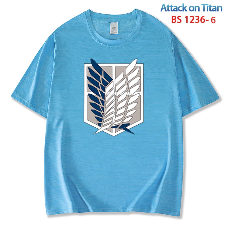 Shingeki no Kyojin ice silk cotton loose and comfortable T-shirt from XS to 5XL BS 1236 6
