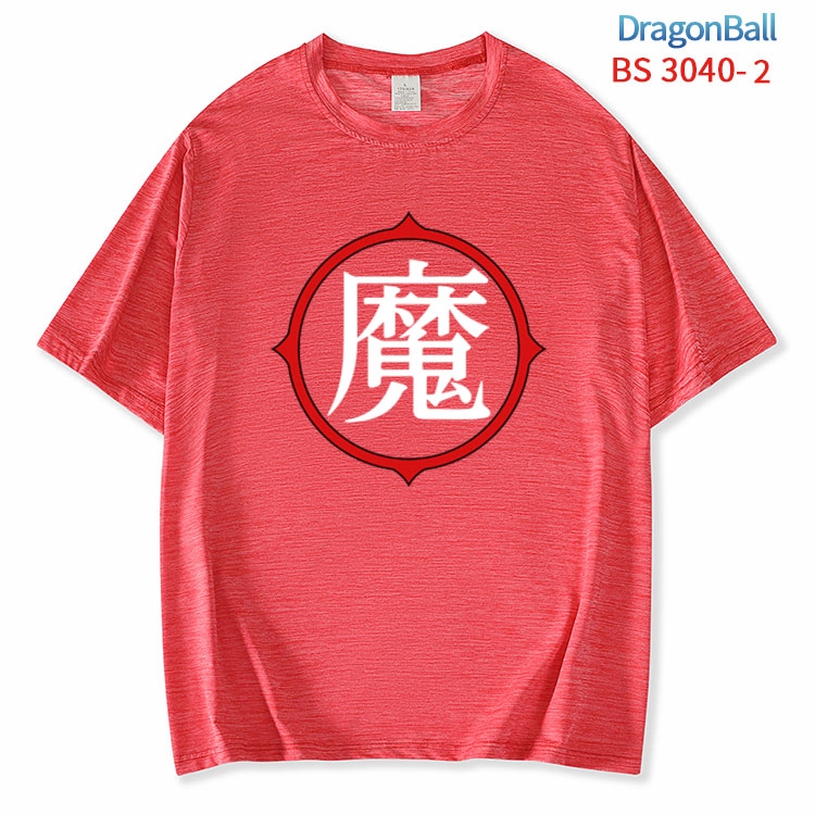 DRAGON BALL ice silk cotton loose and comfortable T-shirt from XS to 5XL  BS-3040-2