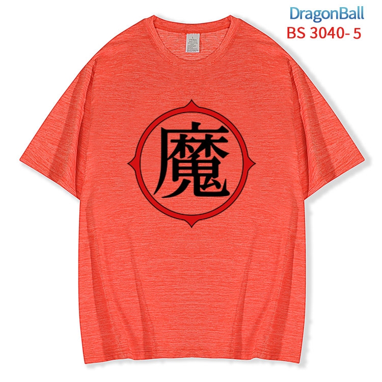 DRAGON BALL ice silk cotton loose and comfortable T-shirt from XS to 5XL  BS-3040-5