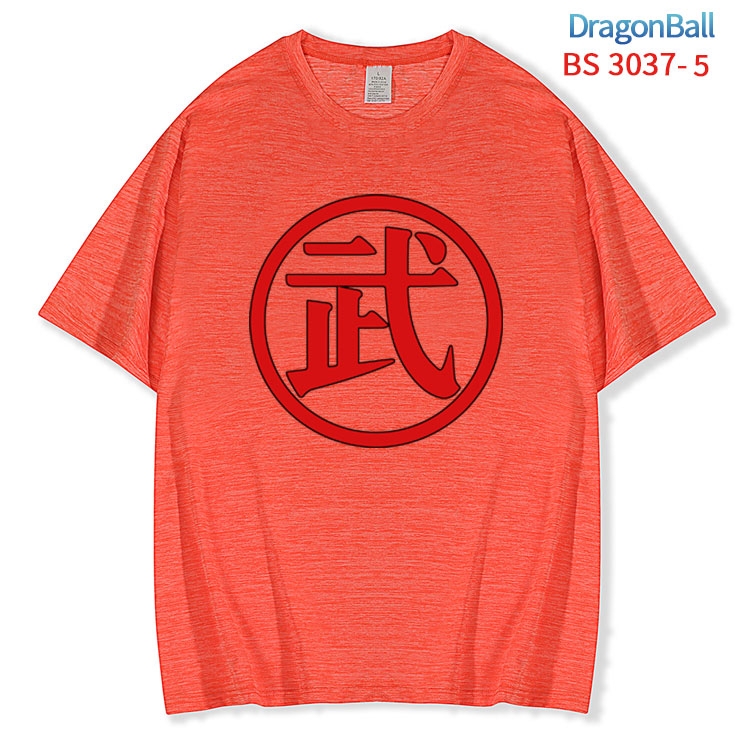 DRAGON BALL ice silk cotton loose and comfortable T-shirt from XS to 5XL BS-3037-5