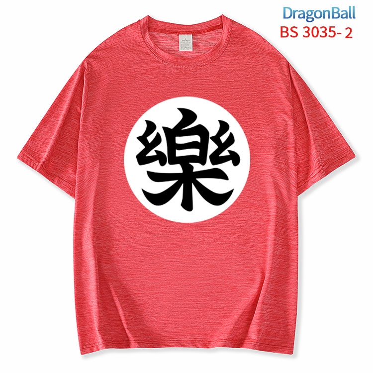 DRAGON BALL ice silk cotton loose and comfortable T-shirt from XS to 5XL  BS-3035-2