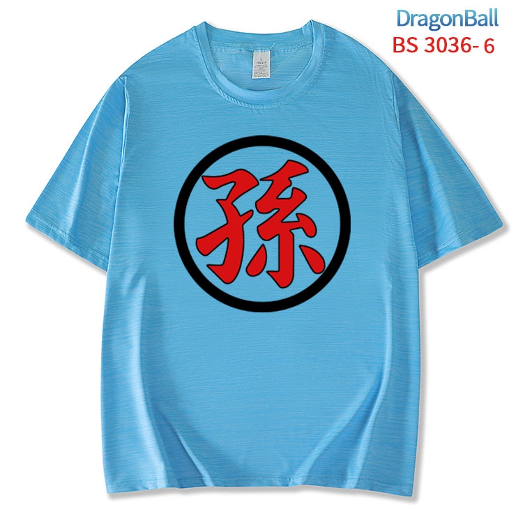 DRAGON BALL ice silk cotton loose and comfortable T-shirt from XS to 5XL  BS-3036-6