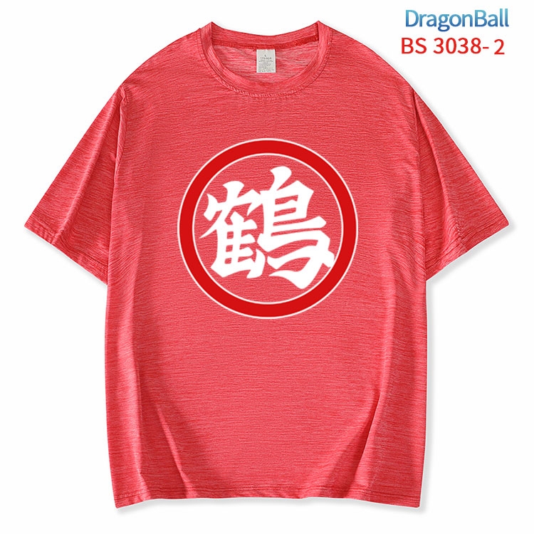 DRAGON BALL ice silk cotton loose and comfortable T-shirt from XS to 5XL BS-3038-2