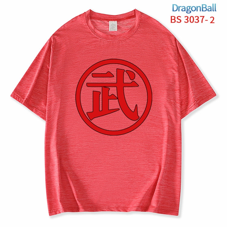 DRAGON BALL ice silk cotton loose and comfortable T-shirt from XS to 5XL BS-3037-2