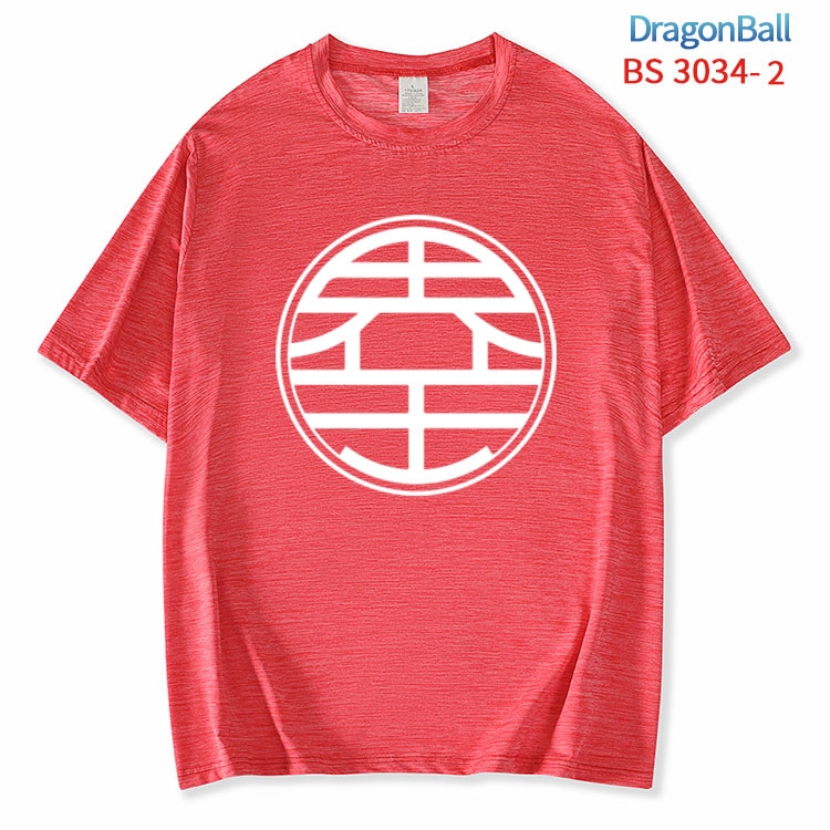 DRAGON BALL ice silk cotton loose and comfortable T-shirt from XS to 5XL