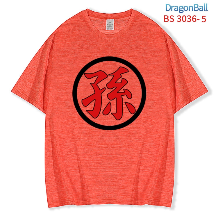 DRAGON BALL ice silk cotton loose and comfortable T-shirt from XS to 5XL BS-3036-5