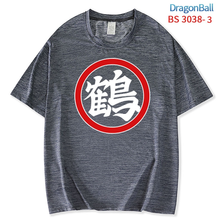 DRAGON BALL ice silk cotton loose and comfortable T-shirt from XS to 5XL BS-3038-3