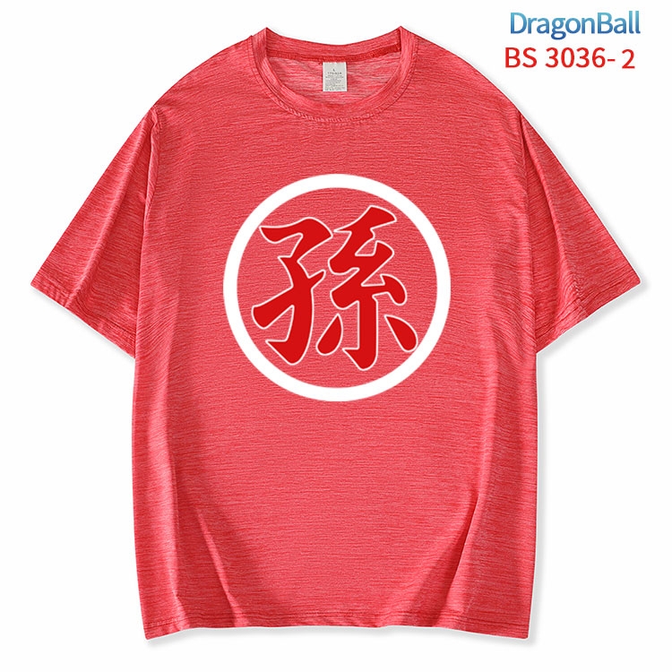 DRAGON BALL ice silk cotton loose and comfortable T-shirt from XS to 5XL BS-3036-2