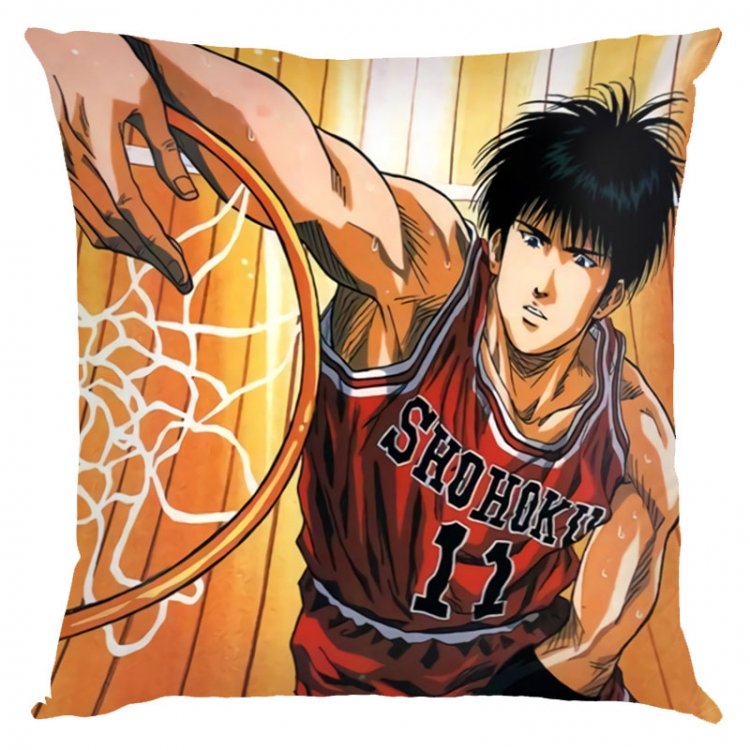 Slam Dunk Anime square full-color pillow cushion 45X45CM NO FILLING   G1-92