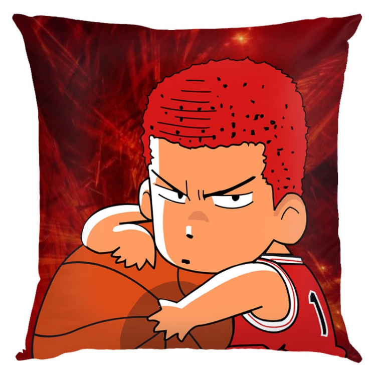 Slam Dunk Anime square full-color pillow cushion 45X45CM NO FILLING   G1-94