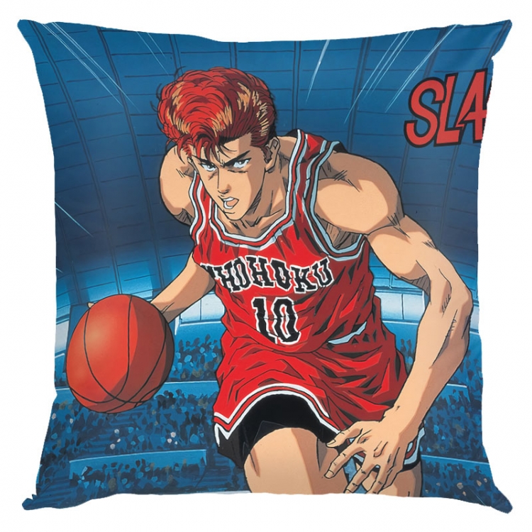 Slam Dunk Anime square full-color pillow cushion 45X45CM NO FILLING  G1-95