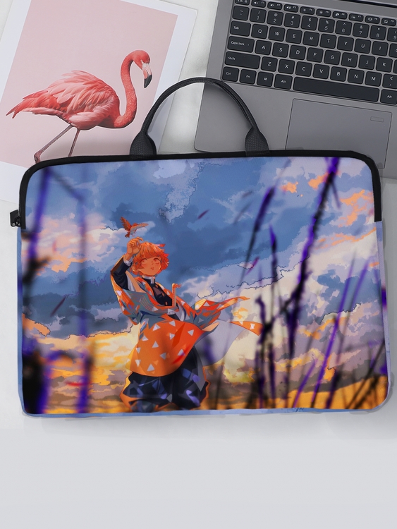 Demon Slayer Kimets Anime computer liner bag 31x41cm