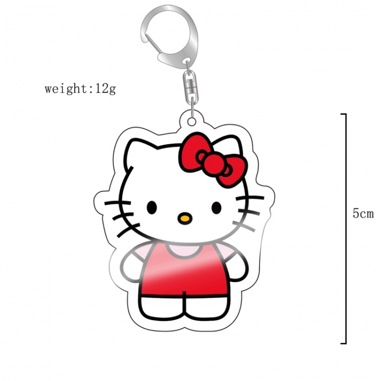 Sanrio Cartoon acrylic Key Chain  price for 5 pcs 11813