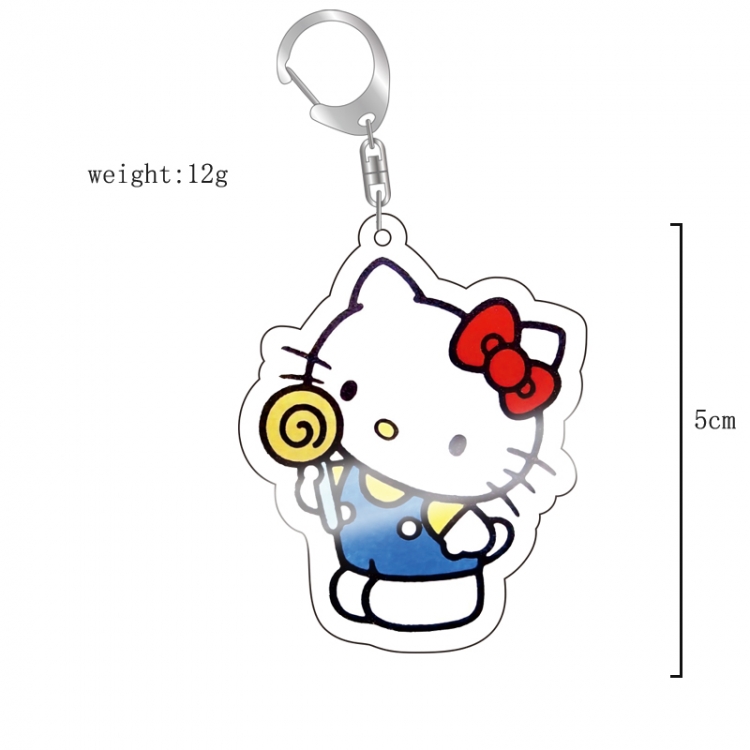 Sanrio Cartoon acrylic Key Chain  price for 5 pcs 11818