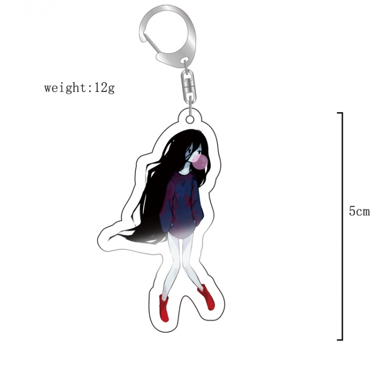 Marceline the vampire queen Anime acrylic Key Chain  price for 5 pcs  11826