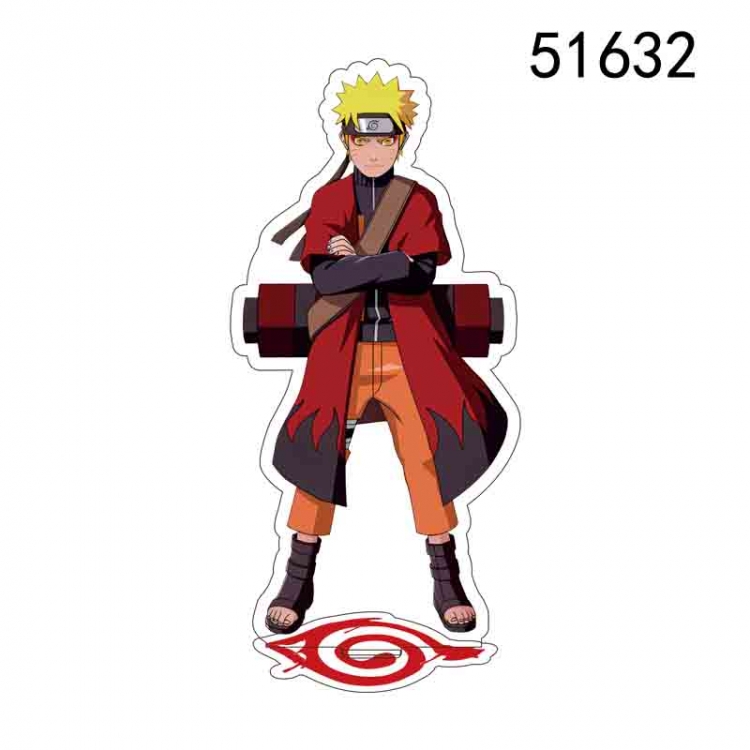 Naruto Anime characters acrylic Standing Plates Keychain 15CM