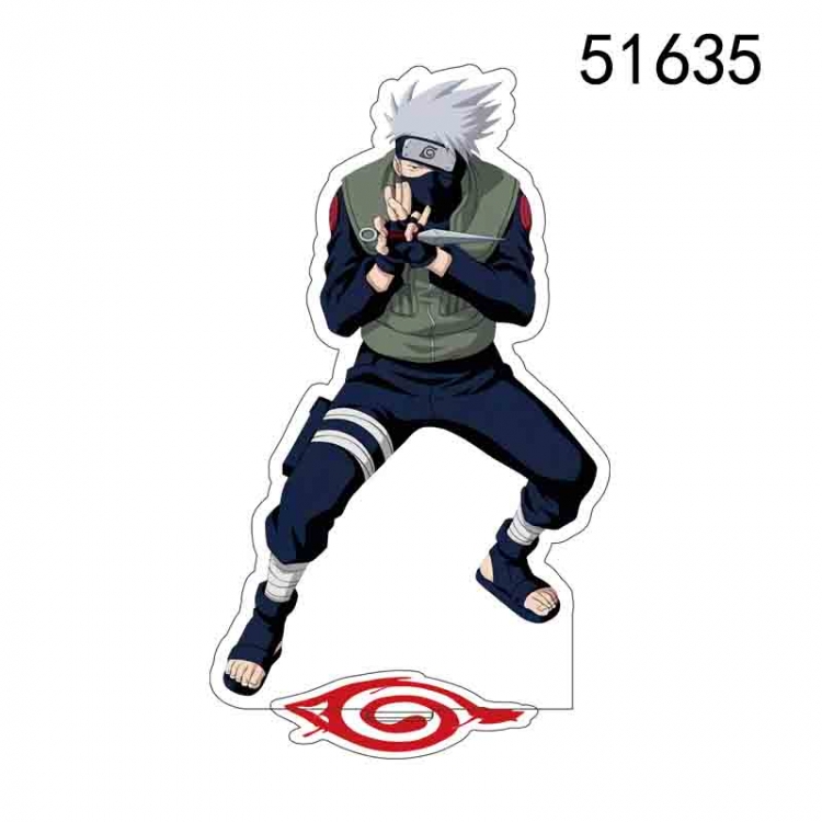 Naruto Anime characters acrylic Standing Plates Keychain 15CM