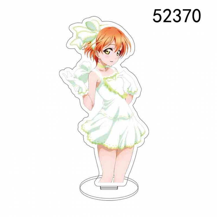 LoveLive Anime characters acrylic Standing Plates Keychain 15CM 52370