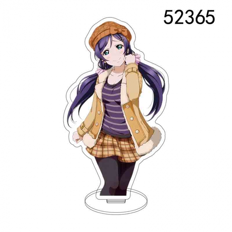 LoveLive Anime characters acrylic Standing Plates Keychain 15CM 52365