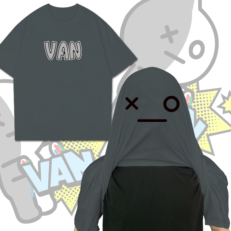 BTS VAN Movie star funny cotton creative round neck T-shirt  from M to 3XL