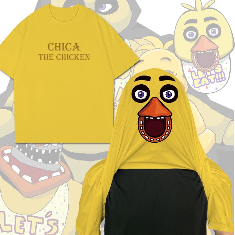 Five Nights at Freddys Anime Funny Cotton Creative Crew Neck T-Shirt from M to 3XL