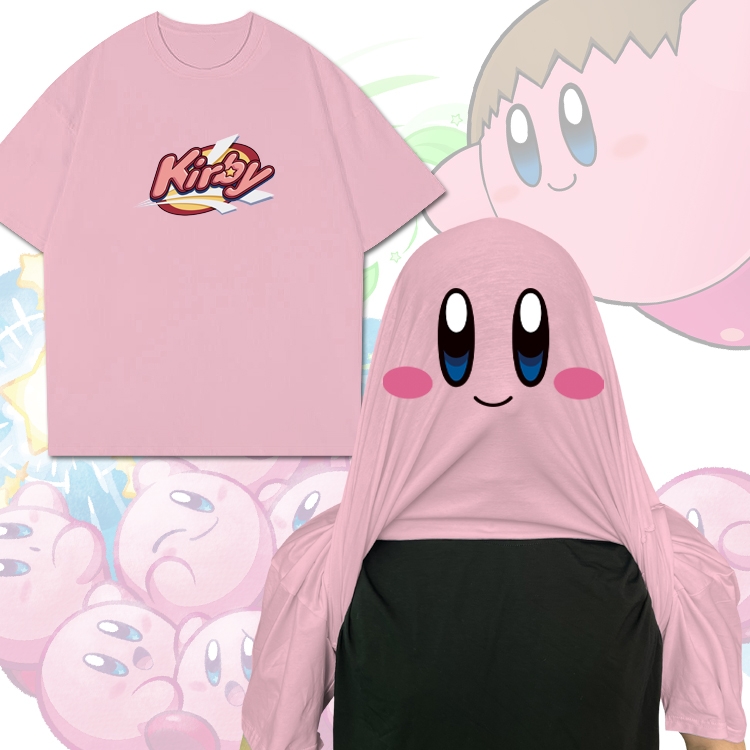 Kirby Anime Funny Cotton Creative Crew Neck T-Shirt from M to 3XL