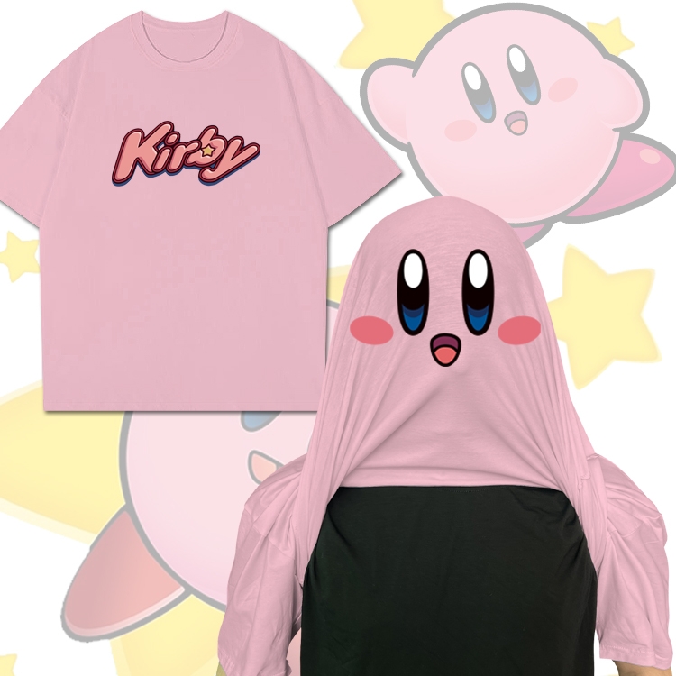 Kirby Anime Funny Cotton Creative Crew Neck T-Shirt from M to 3XL