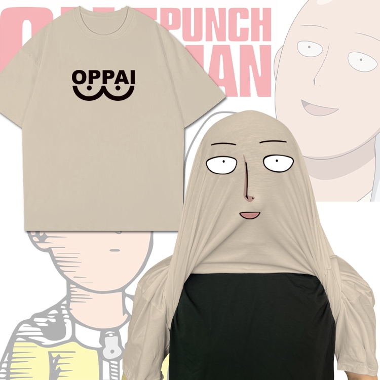 One Punch Man Anime Funny Cotton Creative Crew Neck T-Shirt from M to 3XL