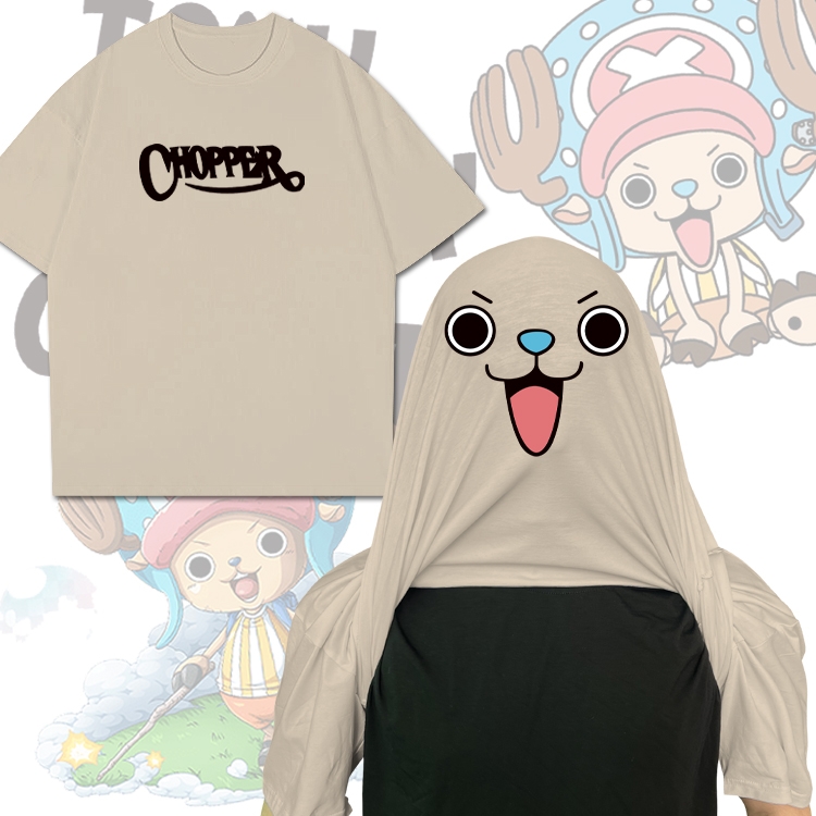 One Piece Anime Funny Cotton Creative Crew Neck T-Shirt from M to 3XL