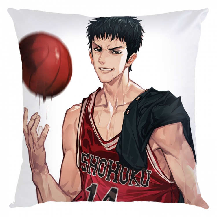 Slam Dunk Anime square full-color pillow cushion 45X45CM NO FILLING G1-17