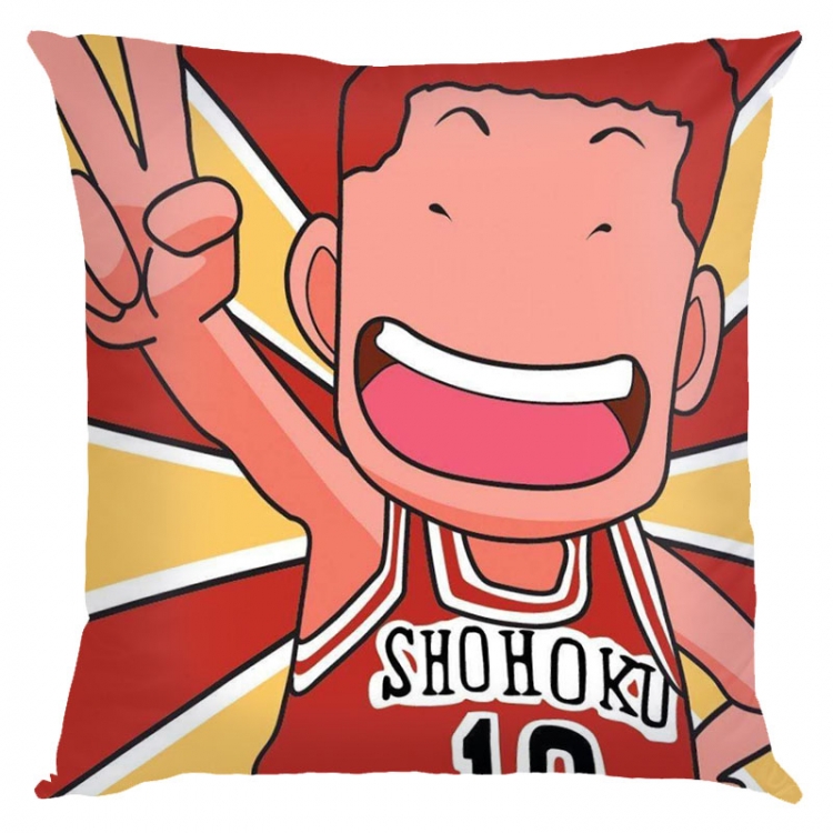 Slam Dunk Anime square full-color pillow cushion 45X45CM NO FILLING G1-90