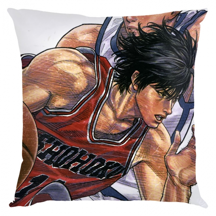 Slam Dunk Anime square full-color pillow cushion 45X45CM NO FILLING  G1-31