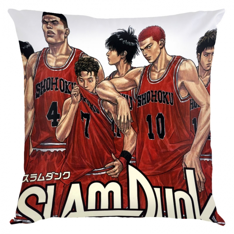 Slam Dunk Anime square full-color pillow cushion 45X45CM NO FILLING G1-32