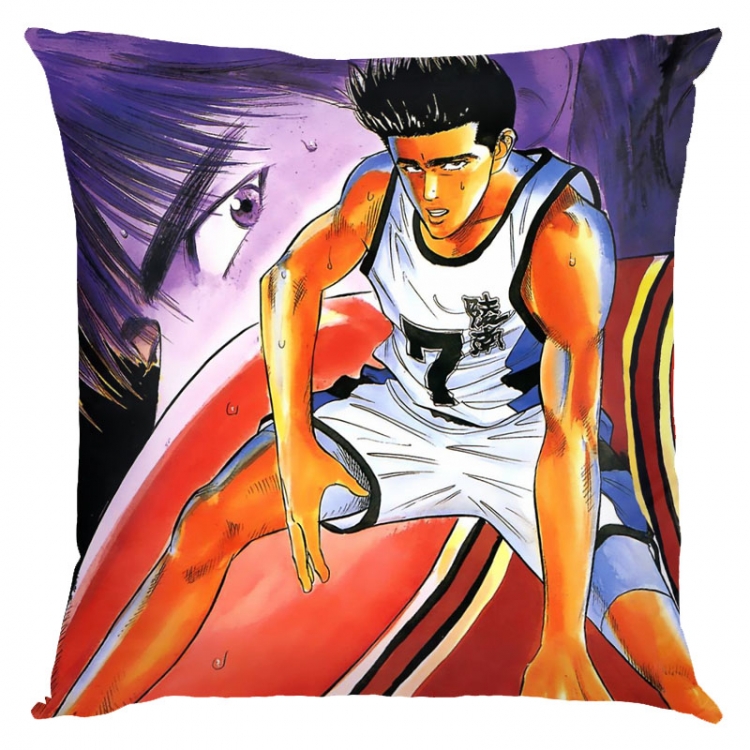 Slam Dunk Anime square full-color pillow cushion 45X45CM NO FILLING G1-74