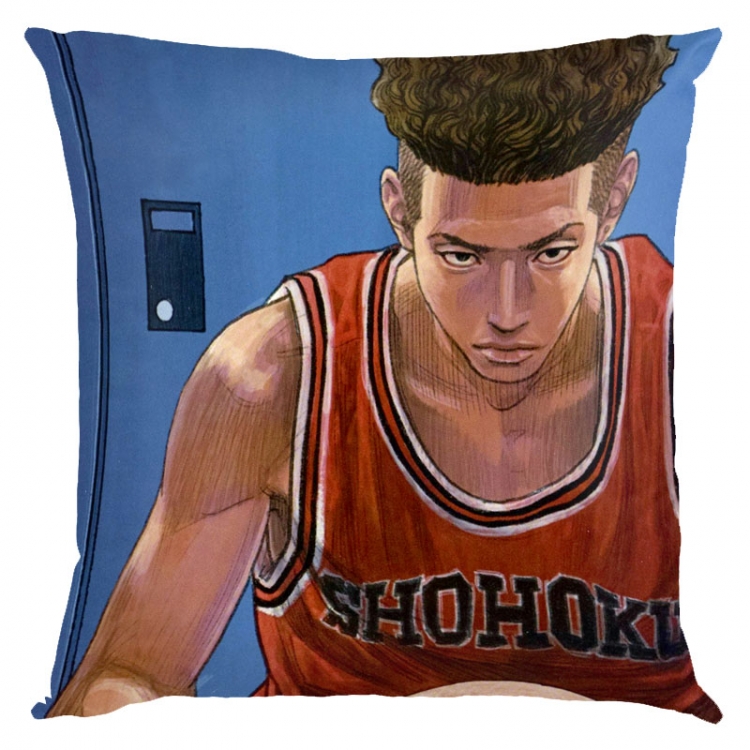 Slam Dunk Anime square full-color pillow cushion 45X45CM NO FILLING   G1-30