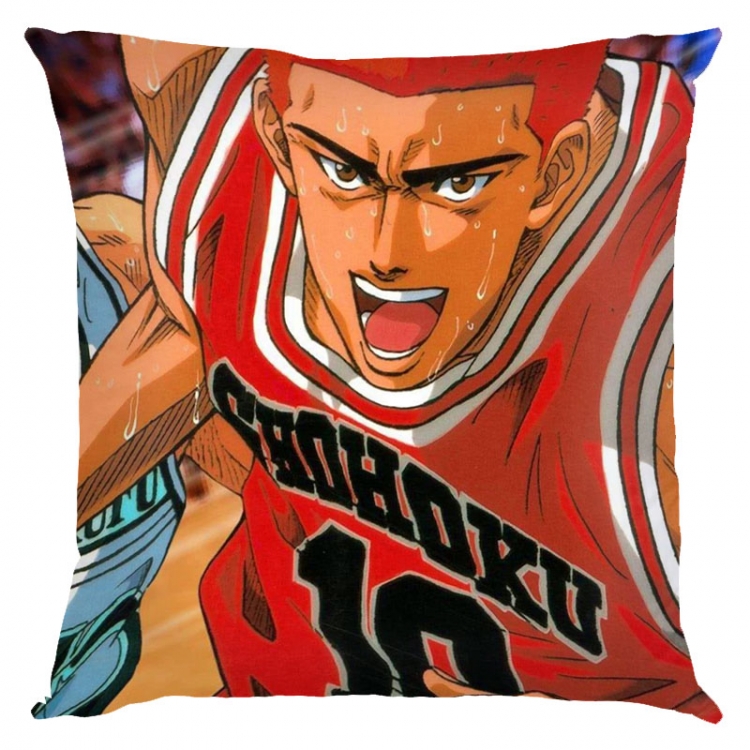 Slam Dunk Anime square full-color pillow cushion 45X45CM NO FILLING G1-76