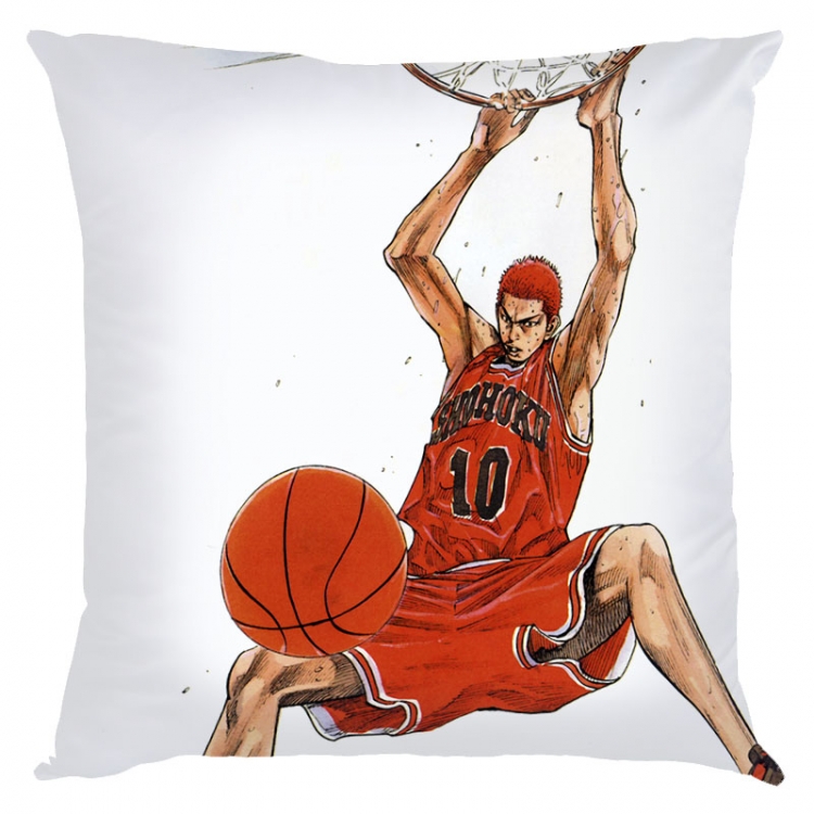 Slam Dunk Anime square full-color pillow cushion 45X45CM NO FILLING   G1-14