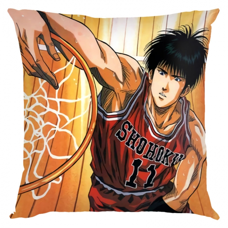 Slam Dunk Anime square full-color pillow cushion 45X45CM NO FILLING  G1-92