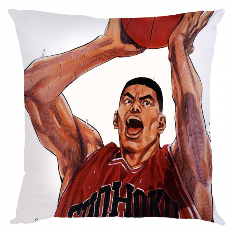 Slam Dunk Anime square full-color pillow cushion 45X45CM NO FILLING  G1-15