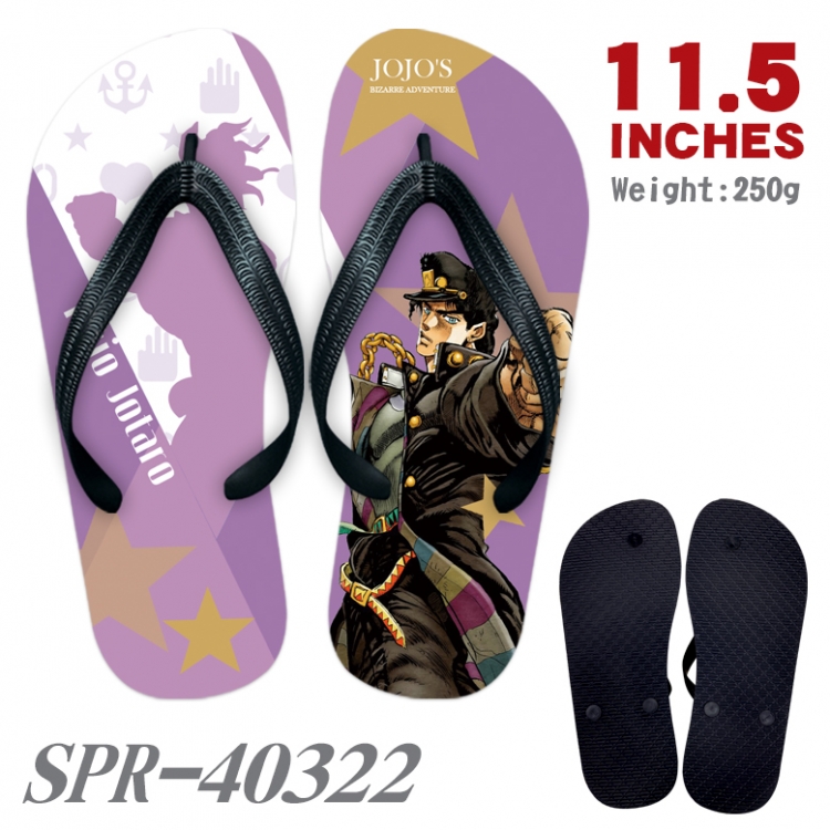 JoJos Bizarre Adventure Thickened rubber flip-flops slipper average size SPR-40322