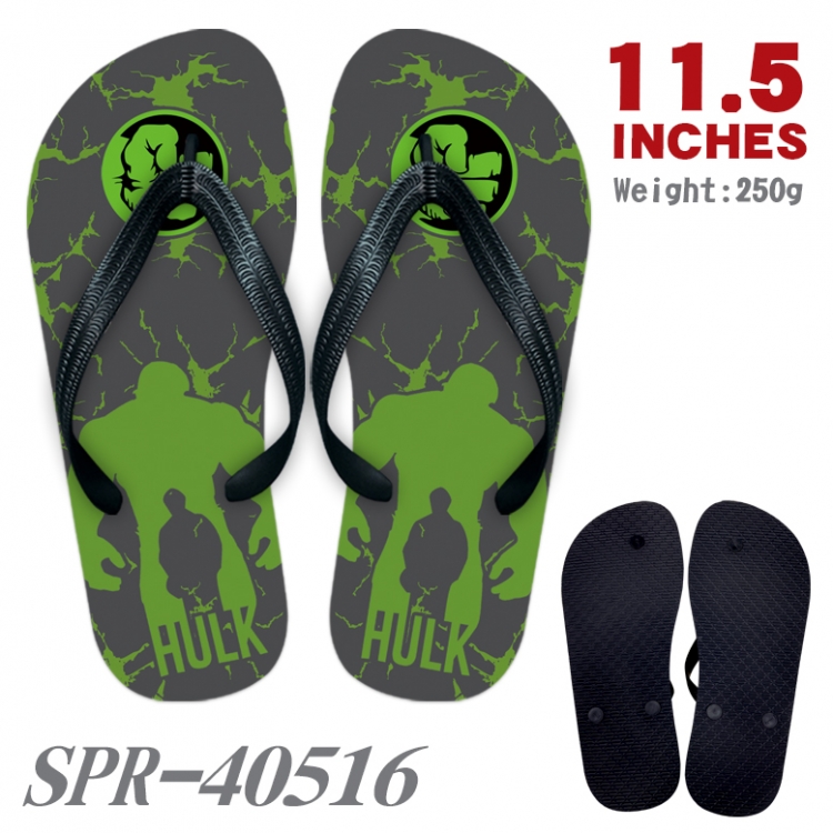 Super hero Thickened rubber flip-flops slipper average size SPR-40516