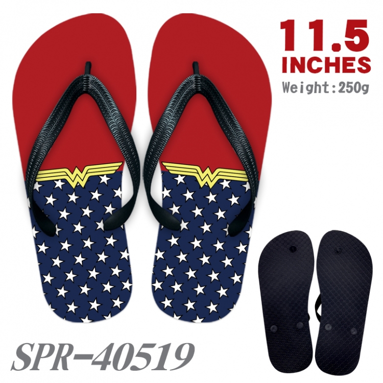 Super hero Thickened rubber flip-flops slipper average size SPR-40519