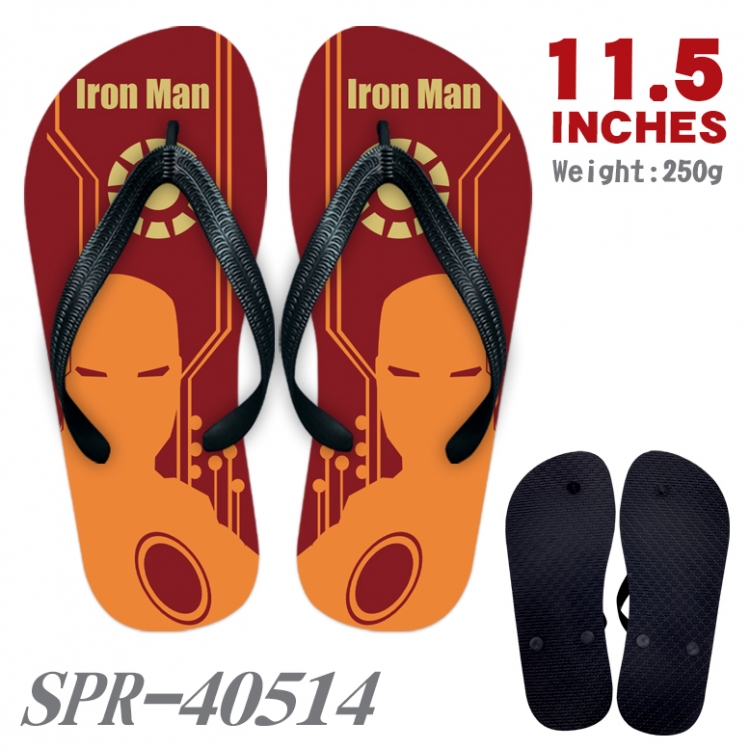 Super hero Thickened rubber flip-flops slipper average size SPR-40514